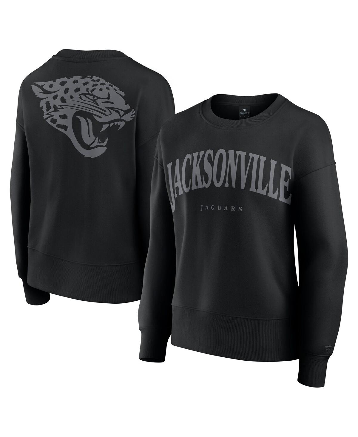 Women's Black Jacksonville Jaguars Elements Pullover Sweatshirt - Black