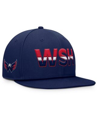 Fanatics - Men's Navy Washington Capitals Authentic Pro Rink Snapback Hat