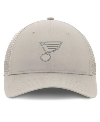 Women's Tan St. Louis Blues Authentic Pro Road Trucker Adjustable Hat