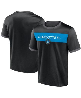 Fanatics - Men's Black Charlotte FC Advantages T-Shirt