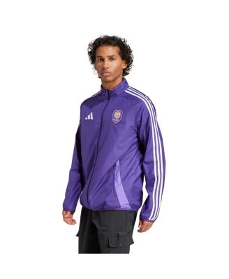 Men's Purple/White Orlando City SC 2025 Anthem Reversible Full-Zip Jacket