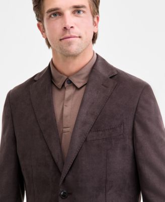 Men's Classic-Fit Faux Suede Sport Coat
