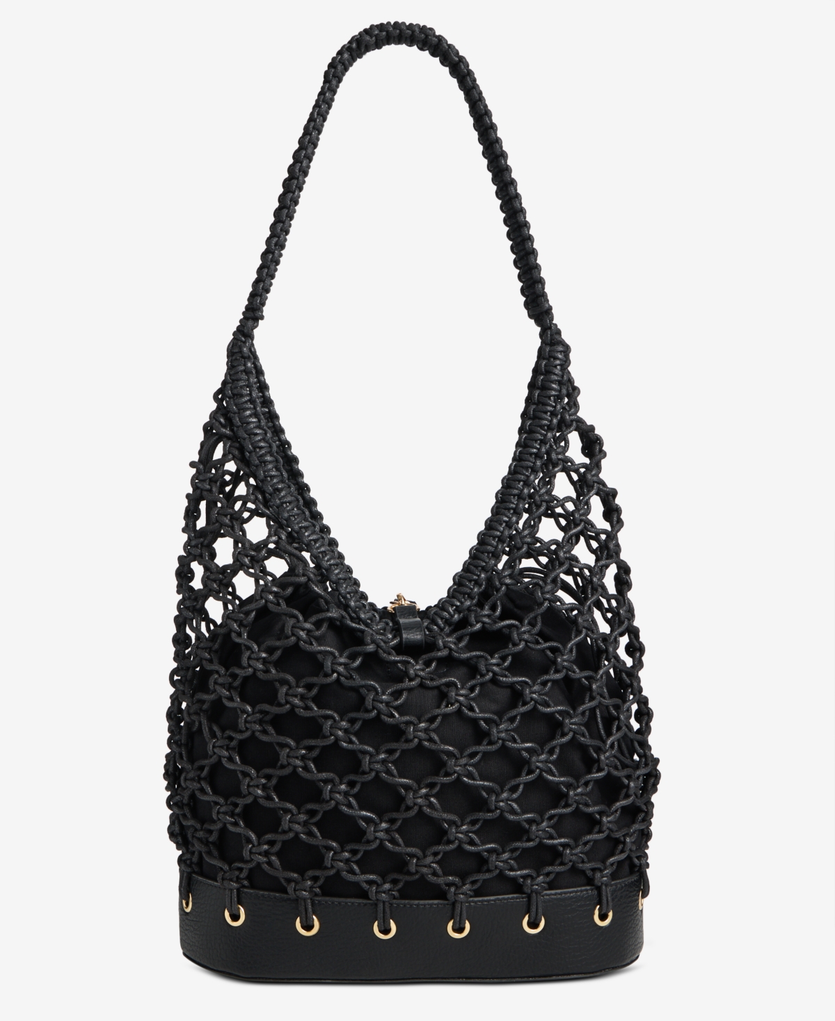 Inc International Concepts Kahtt Macrame Hobo Bag, Exclusively At Macy's