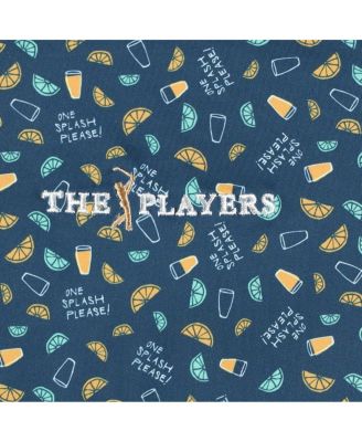 Men's Navy THE PLAYERS One Splash Please Polo Shirt