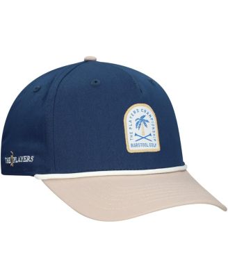 Men's Navy THE PLAYERS Tropical Small Patch Rope Snapback Hat
