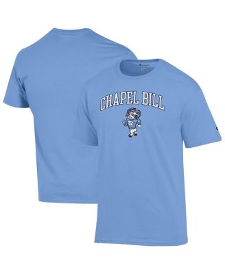 Champion - Men's Carolina Blue North Carolina Tar Heels Chapel Bill Mascot T-Shirt