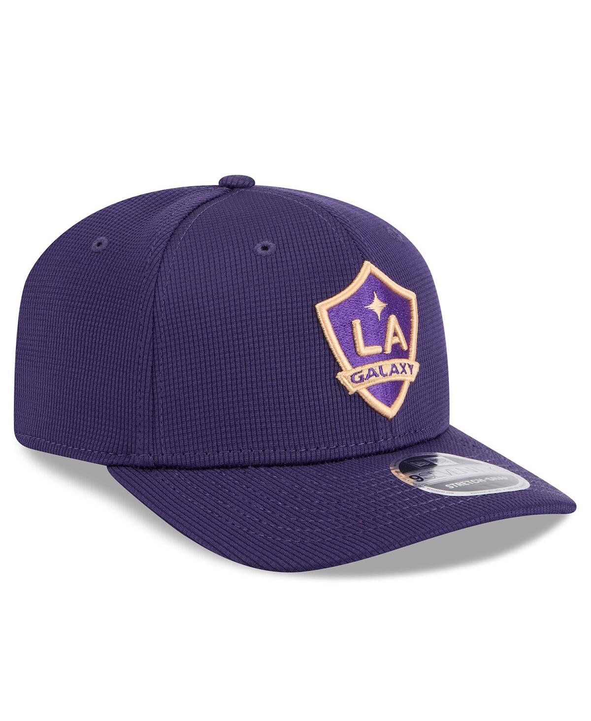 NEW ERA MEN'S PURPLE LA GALAXY 2025 JERSEY HOOK 9SEVENTY STRETCH-SNAP HAT 
