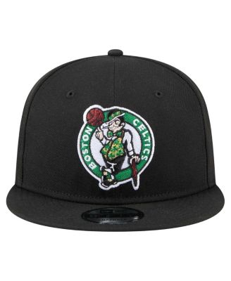 Men's Black Boston Celtics Logo 18x Champs 9FIFTY Snapback Hat
