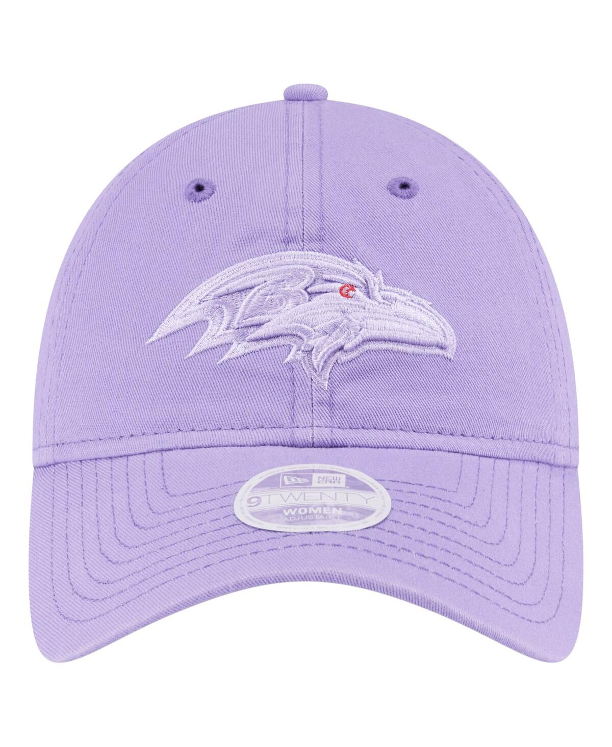 New Era Women's Purple Baltimore Ravens Color Pack 9twenty Adjustable Hat In Purple