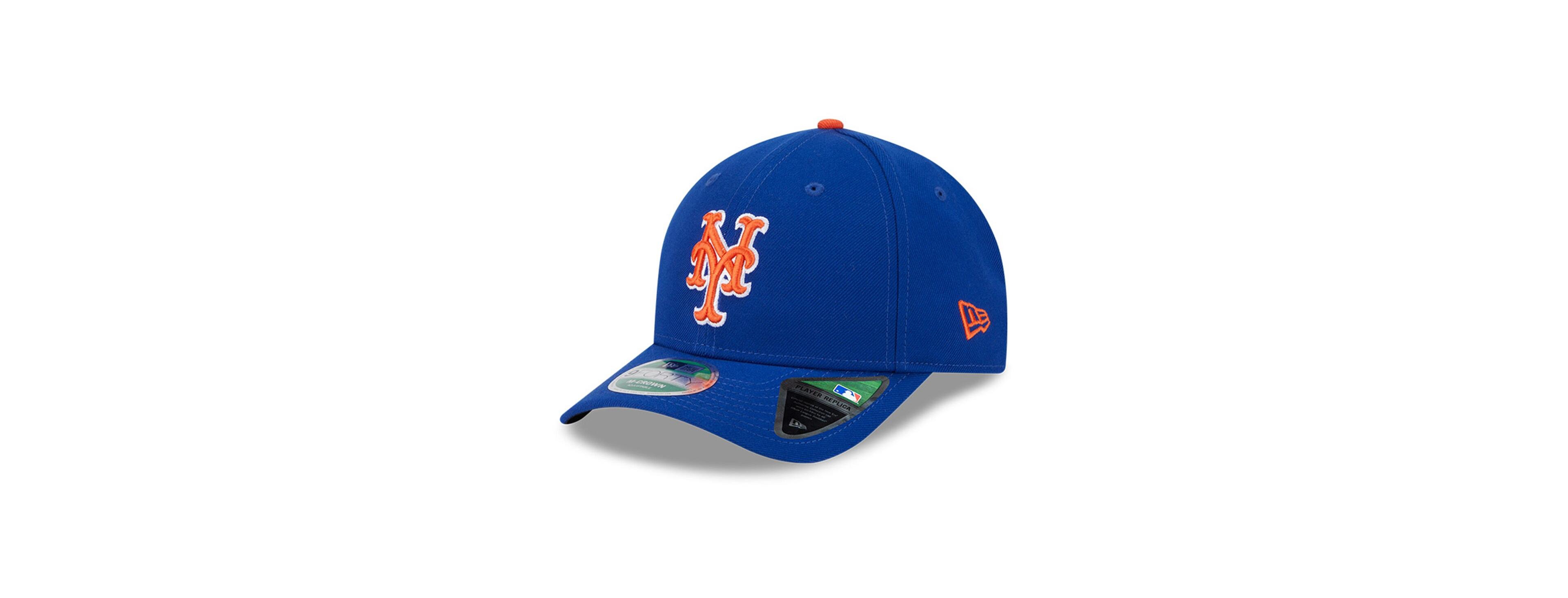 New Era Men's Royal New York Mets Player Replica 9FORTY Adjustable Hat