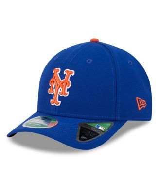 New Era Men's Royal New York Mets Player Replica 9FORTY Adjustable Hat ...