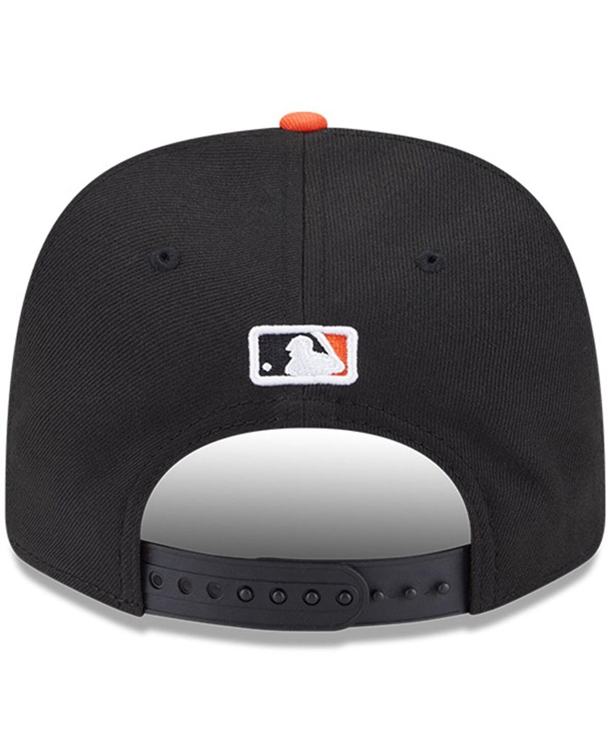 NEW ERA MEN'S BLACK SAN FRANCISCO GIANTS PLAYER REPLICA 9SEVENTY ADJUSTABLE HAT 