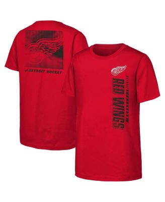 Outerstuff - Big Boys and Girls Red Detroit Red Wings Atmosphere T-Shirt