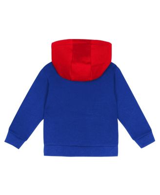 Toddler 2-PieceGray/Navy New York Yankees Wind Up Pullover Hoodie and Sweatpants Set