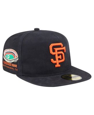 New Era - Men's Black San Francisco Giants Championship Side Flag A-Frame 59FIFTY Fitted Hat