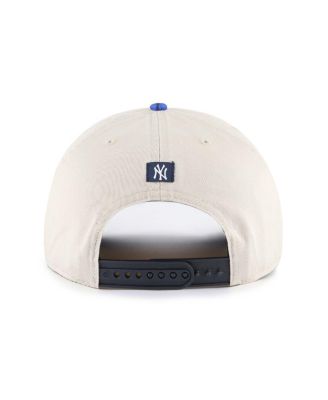 Men's Cream/Navy New York Yankees Fiji Rope Hitch Adjustable Hat
