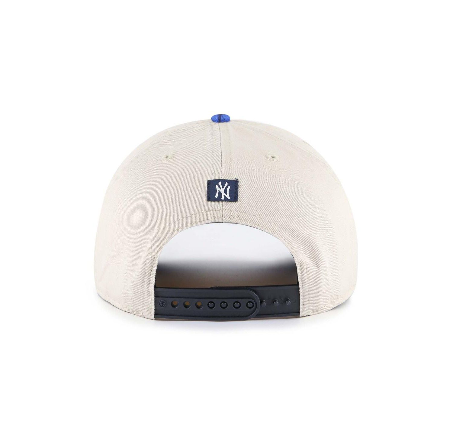 Men's Cream/Navy New York Yankees Fiji Rope Hitch Adjustable Hat