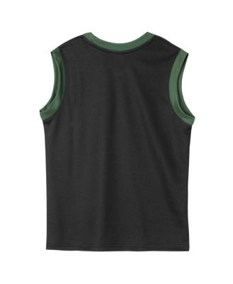 Preschool Black Milwaukee Bucks Mesh Tank Top and Shorts Set