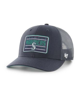 '47 Brand - Men's Navy Seattle Mariners Hardline Trucker Adjustable Hat
