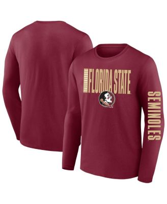 Fanatics - Men's  Garnet Florida State Seminoles Big Tall Vision Long Sleeve T-Shirt