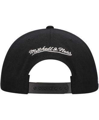 Men's Black San Jose Sharks Team Snapback Hat