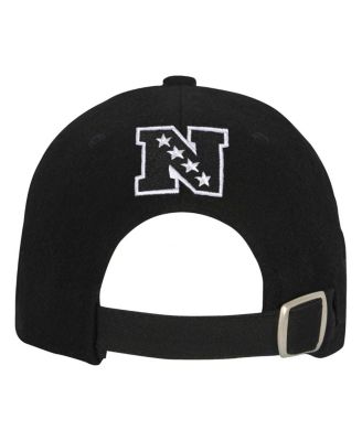 Big Boys and Girls Black Dallas Cowboys Retro Wooly Adjustable Hat