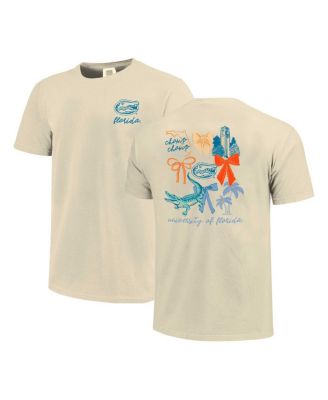 Men's and Women's Natural Florida Gators Comfort Colors Coquette T-Shirt