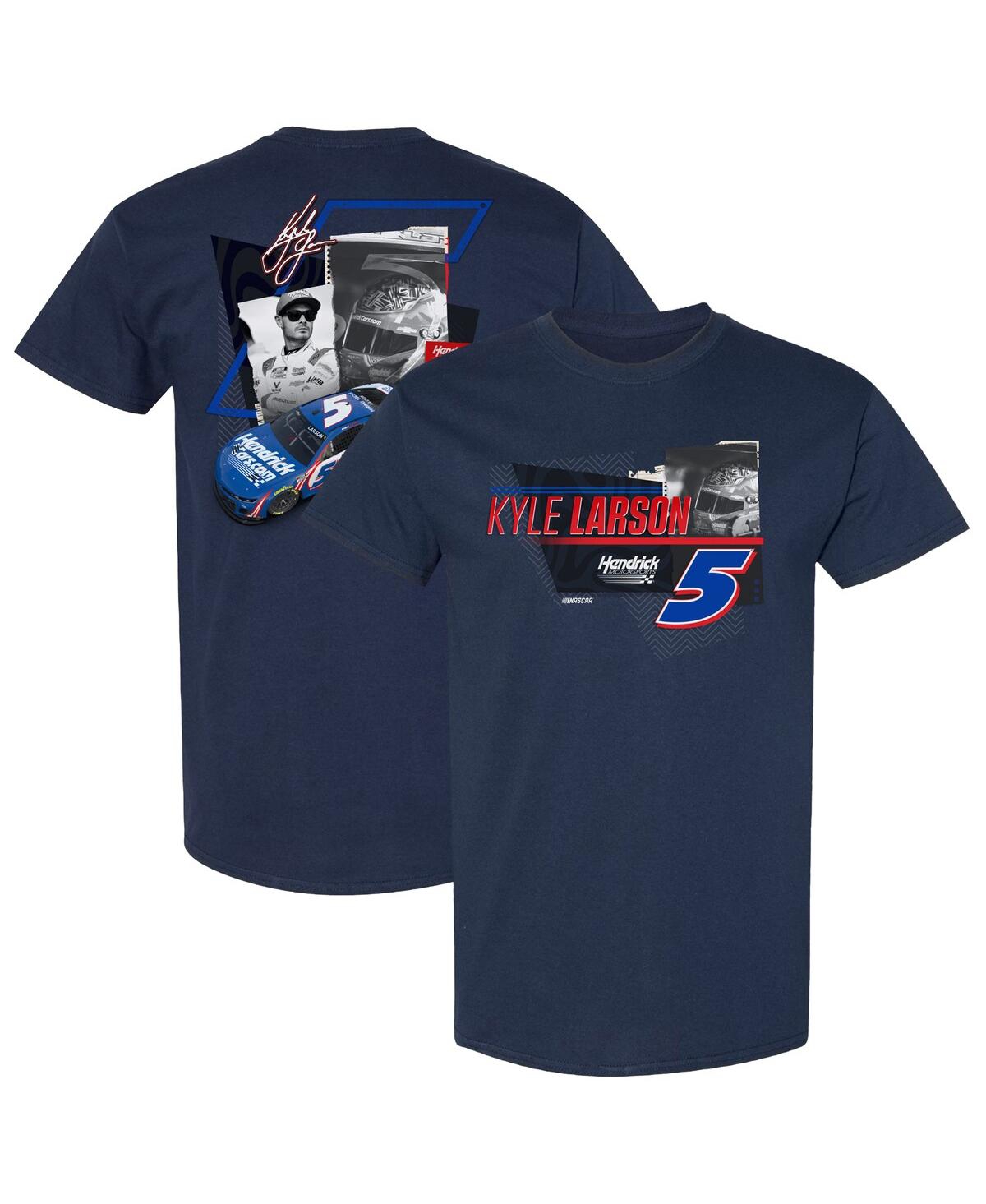 Men's Navy Kyle Larson T-Shirt - Navy