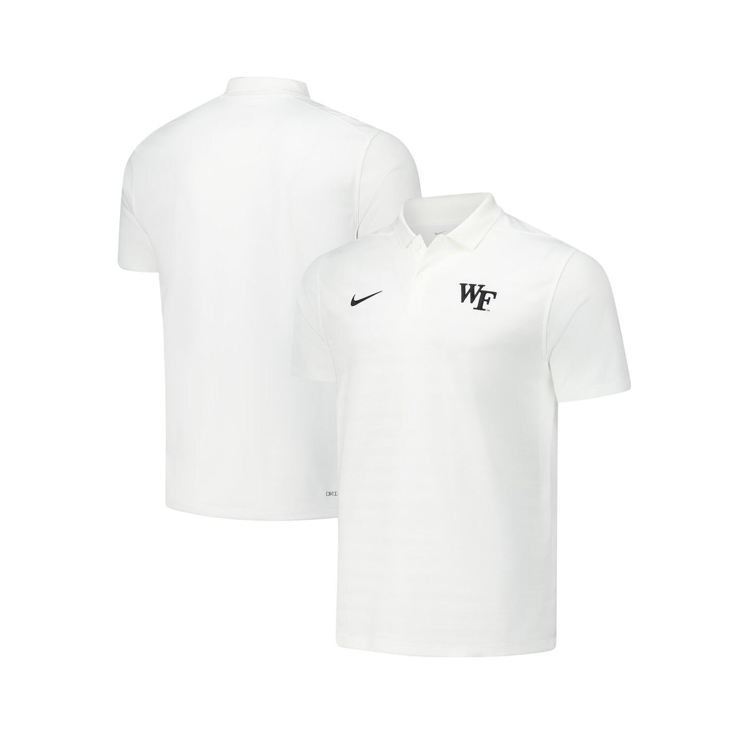 Men's White Wake Forest Demon Deacons 2024/25 Sideline Victory Coaches Performance Polo Shirt