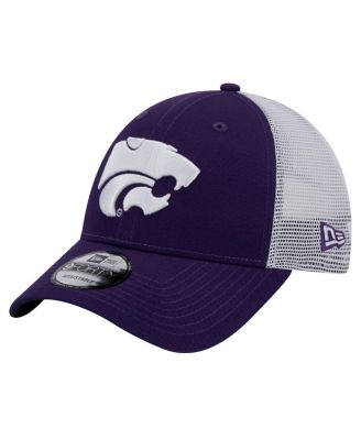 New Era - Men's Purple Kansas State Wildcats Trucker 9FORTY Adjustable Hat