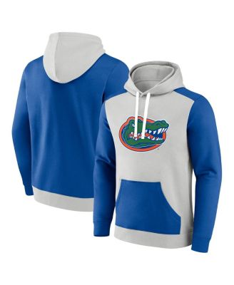 Fanatics - Men's Gray/Royal Florida Gators Primary Arctic Pullover Hoodie