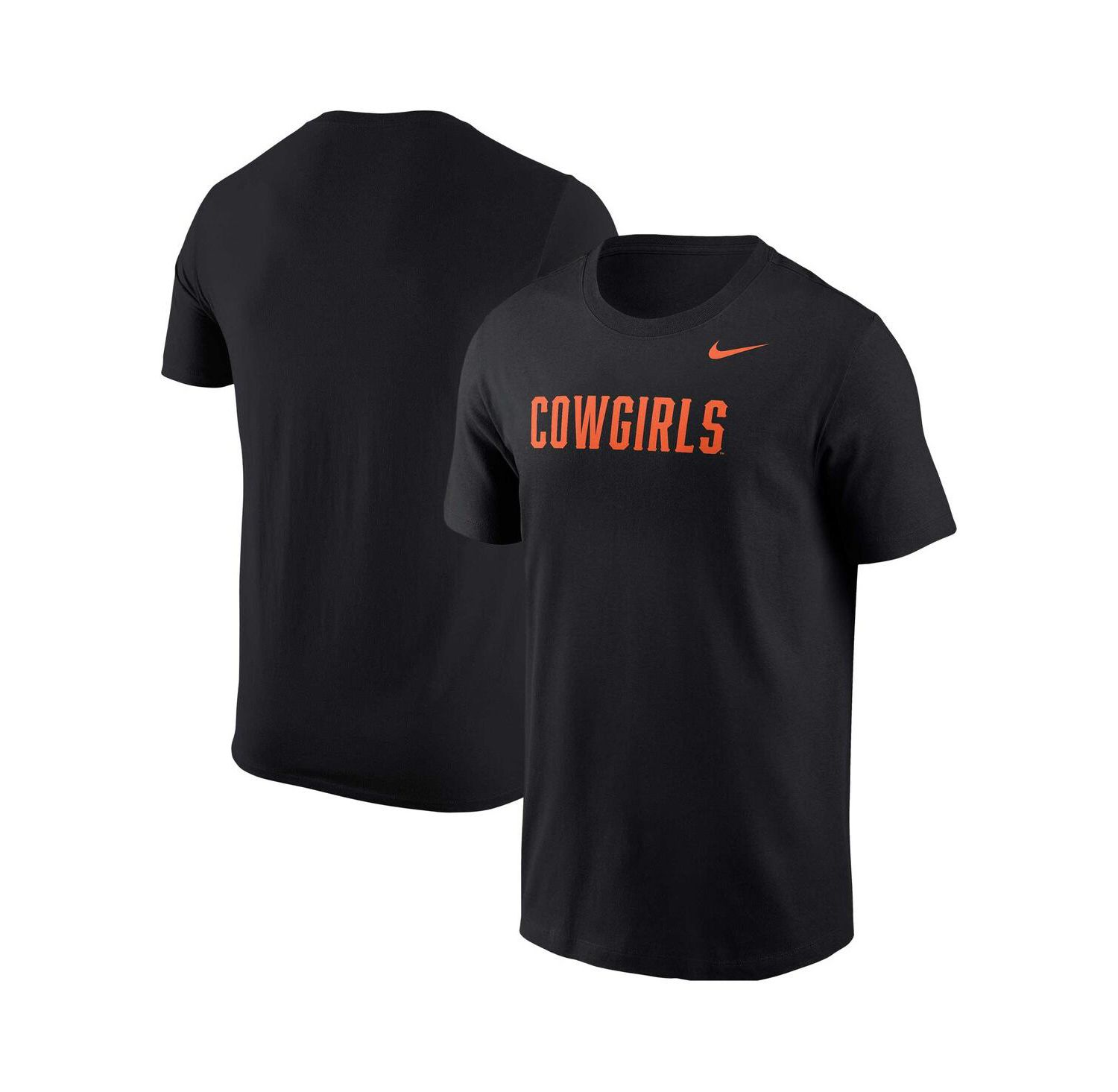 Men's Black Oklahoma State Cowboys Cowgirls Logo T-Shirt