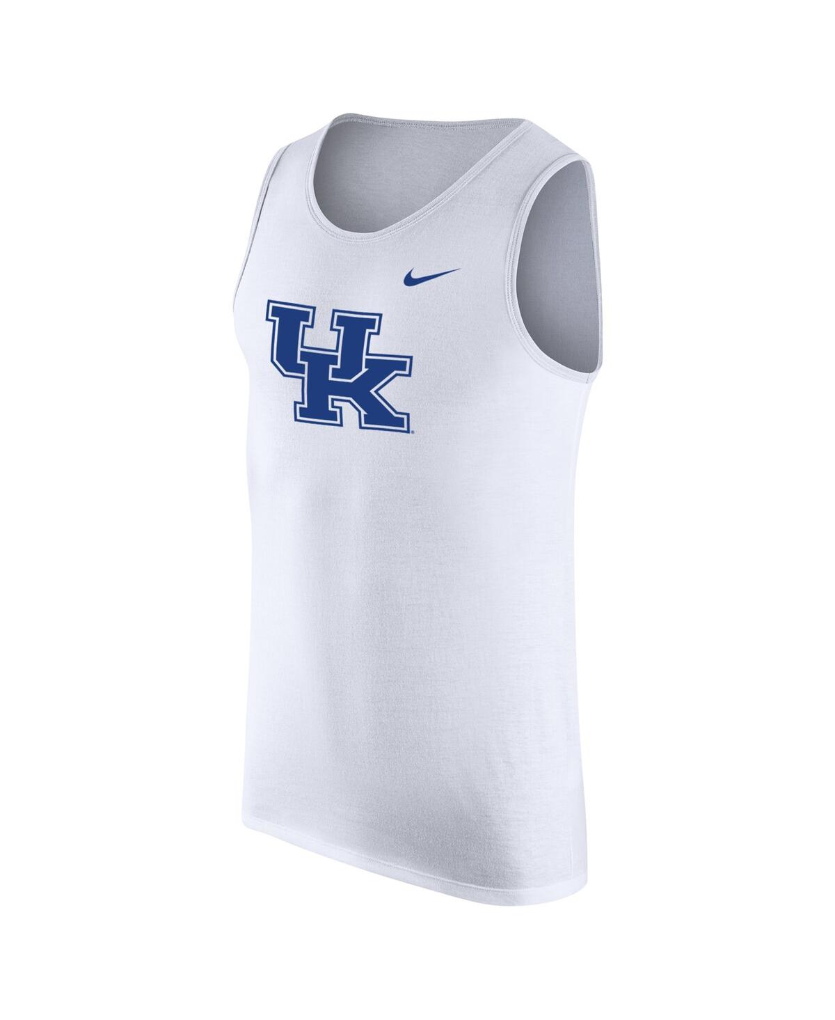 Nike Men's White Kentucky Wildcats Tank Top In White