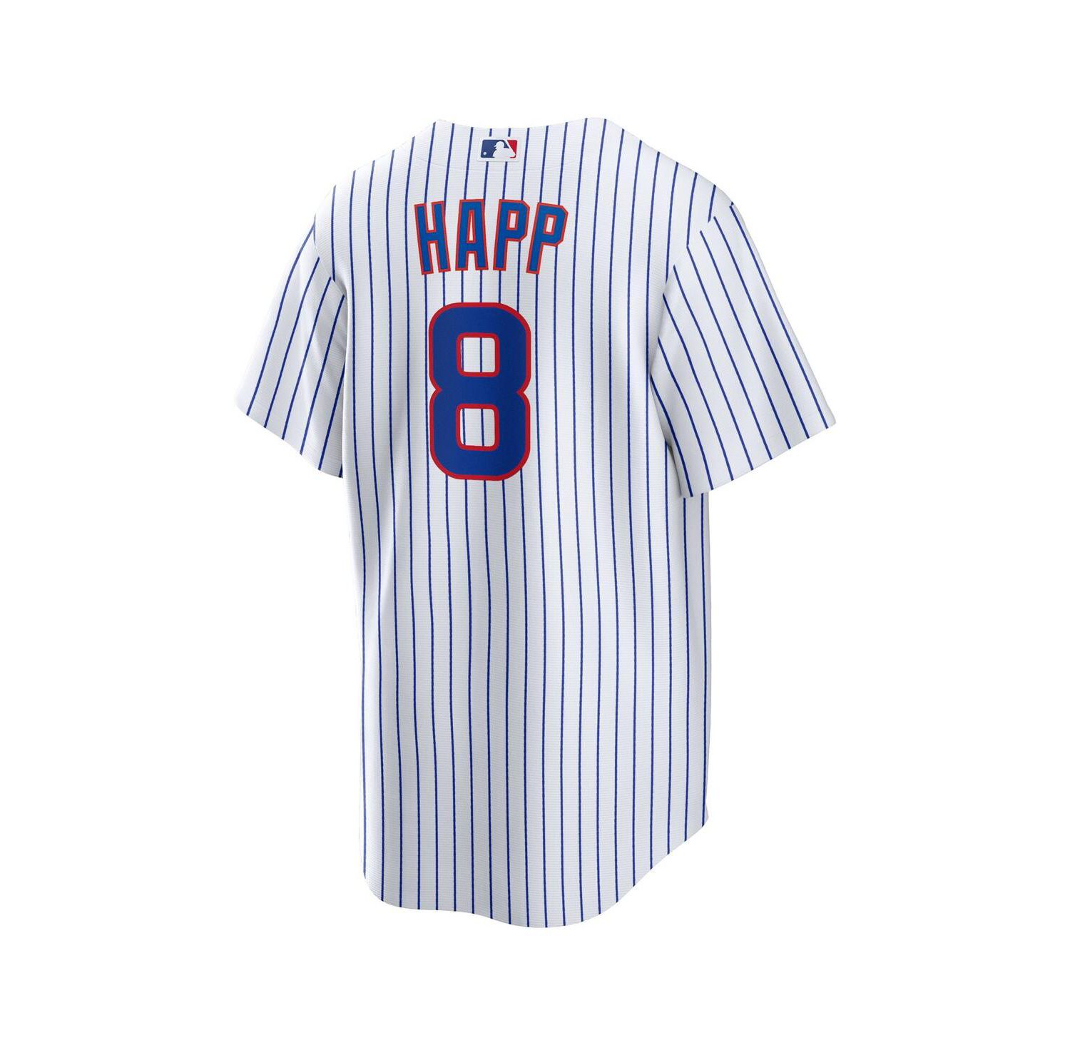 Men's Ian Happ White Chicago Cubs Home Replica Jersey