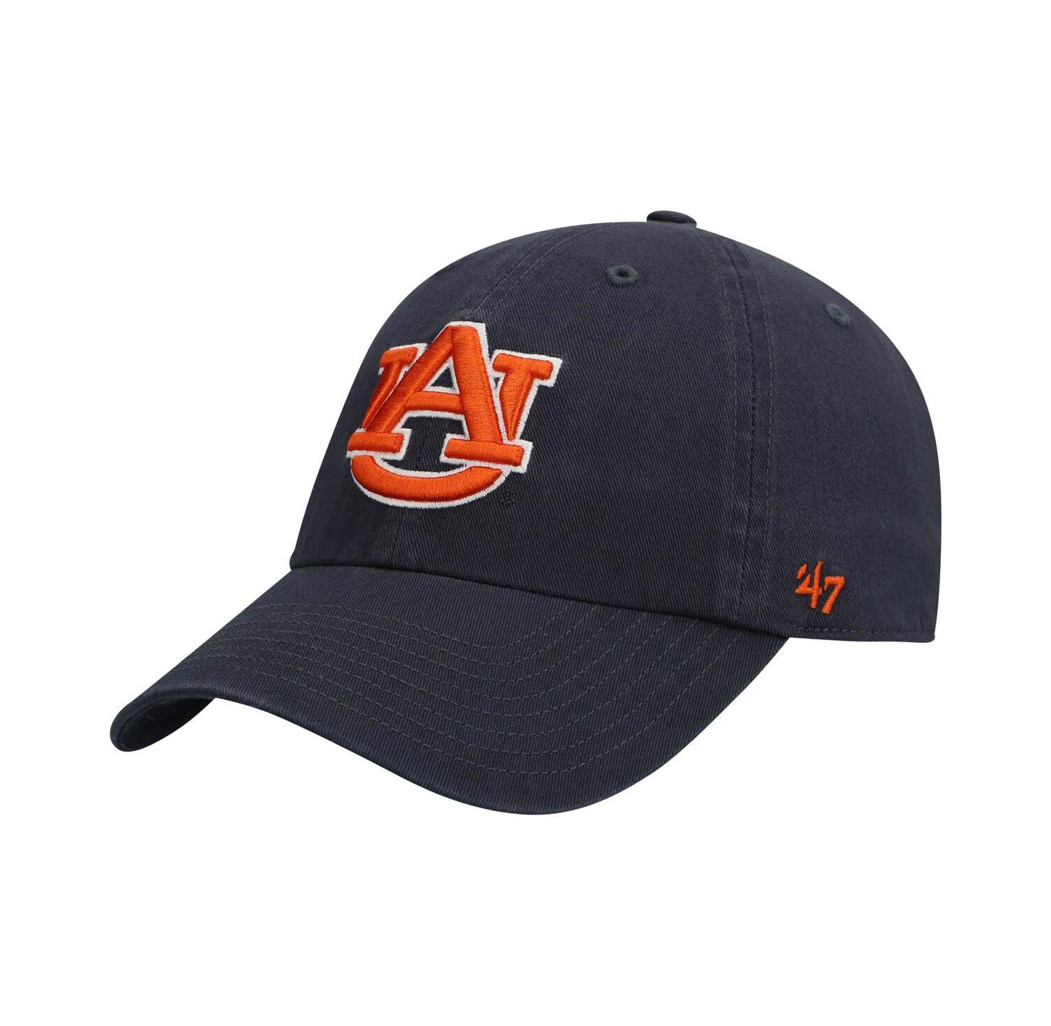 Men's Navy Auburn Tigers Vintage Clean Up Adjustable Hat