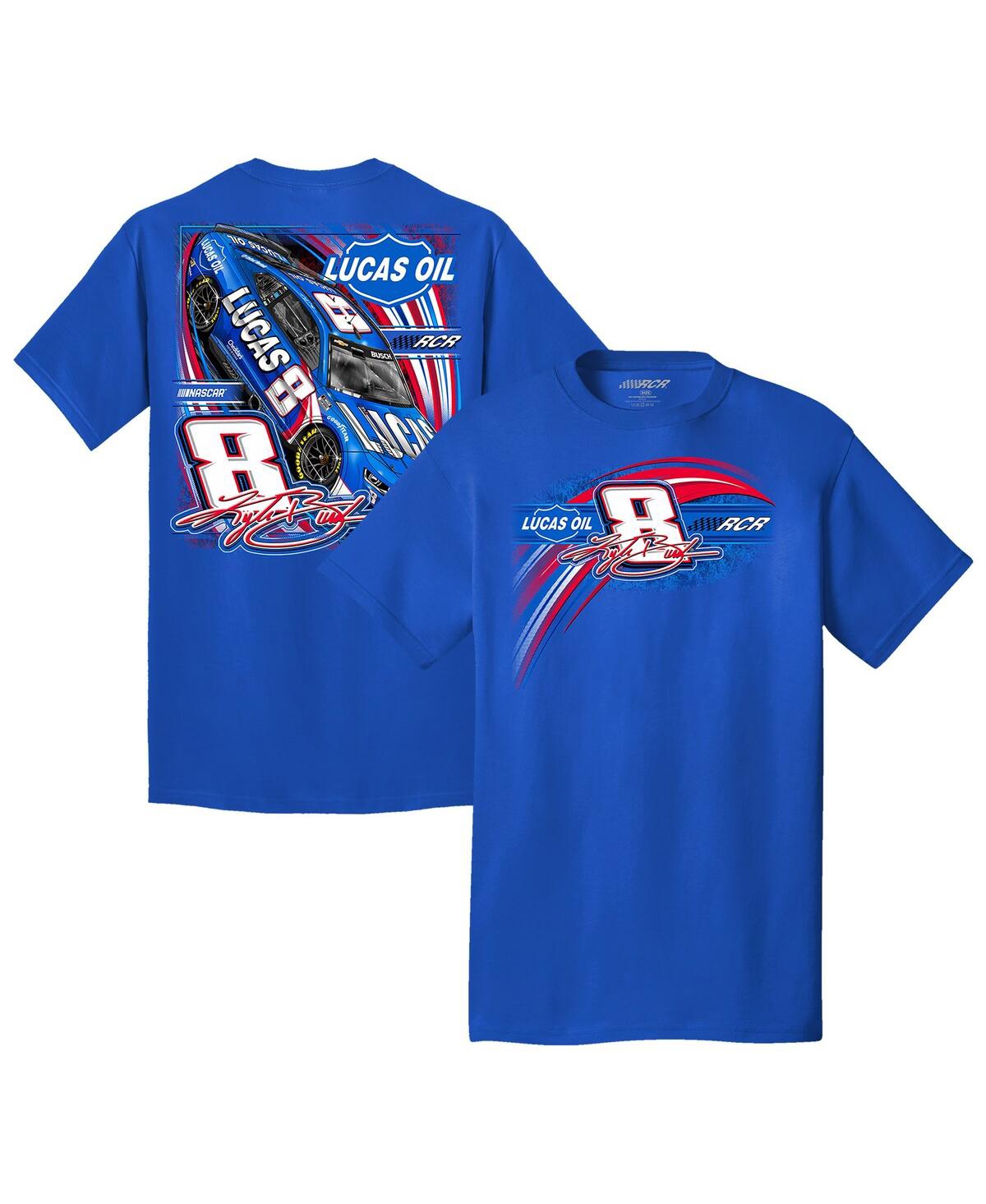 Men's Royal Kyle Busch Lucas Oil Car T-Shirt - Royal