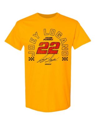 Men's Gold Joey Logano Lifestyle T-Shirt