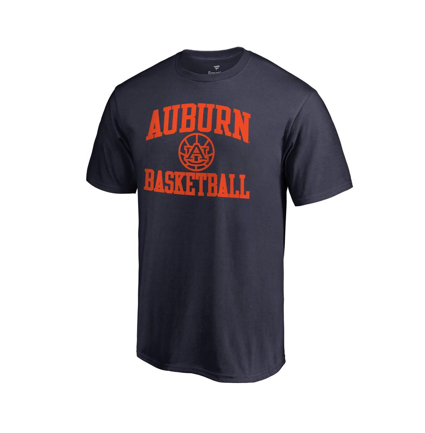 Мужская футболка Fanatics Navy Auburn Tigers In Bounds — фото 1