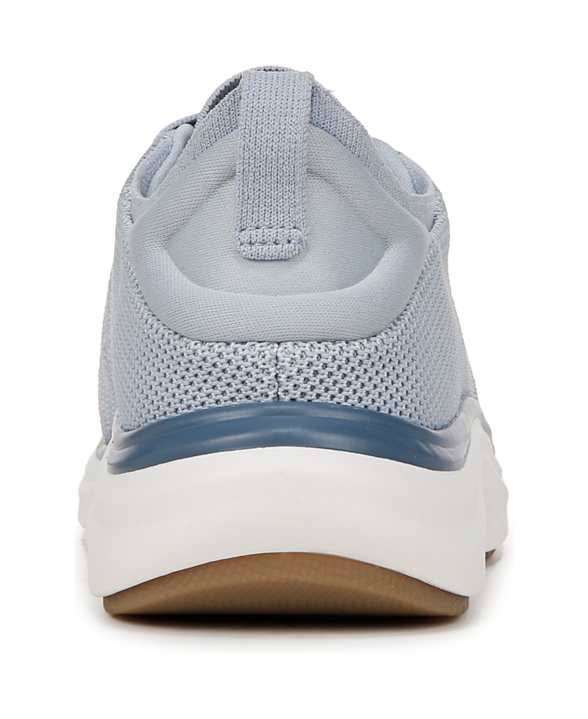 Shop Dr. Scholl's Women's Feel Support Washable Lace Up Sneakers In Light Blue Fabric