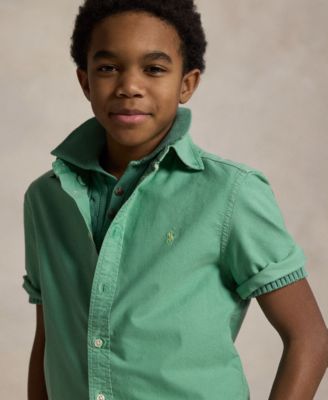 Big Boys Oxford Short-Sleeve Shirt