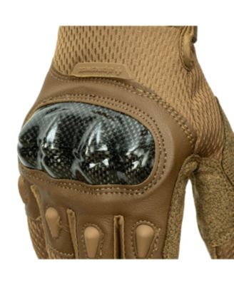 Men's Motorcycle Riding Gloves Touchscreen Outdoor Gloves with Reinforced Knuckles for Biking and Powersports