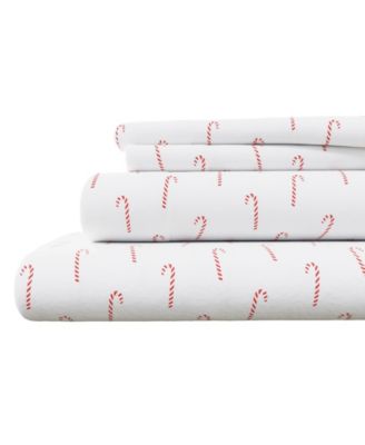 Ultra-Soft Turkish Cotton Flannel Holiday Print Sheet Set
