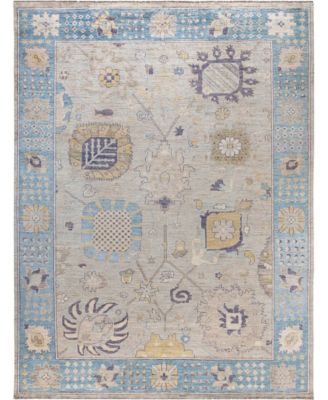ADORN HAND WOVEN RUGS - Colorful Oushak M1945 9'x11'7'' Area Rug