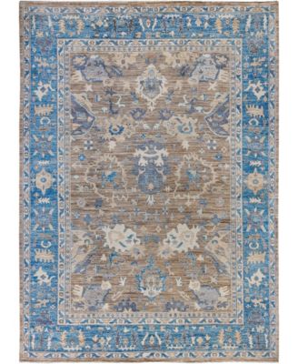 ADORN HAND WOVEN RUGS - Colorful Oushak M1945 8'9''x12'2'' Area Rug