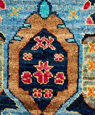 Serapi M1945 2'8''x9'9'' Runner Area Rug