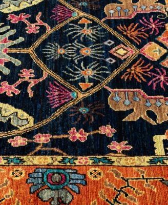 Serapi M1945 4'3''x6'2'' Area Rug