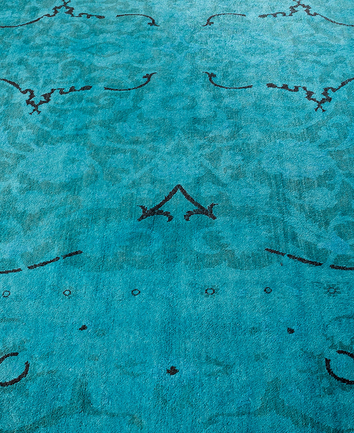 Adorn Hand Woven Rugs Vibrance M1604 9'2''x11'10'' Area Rug In Blue