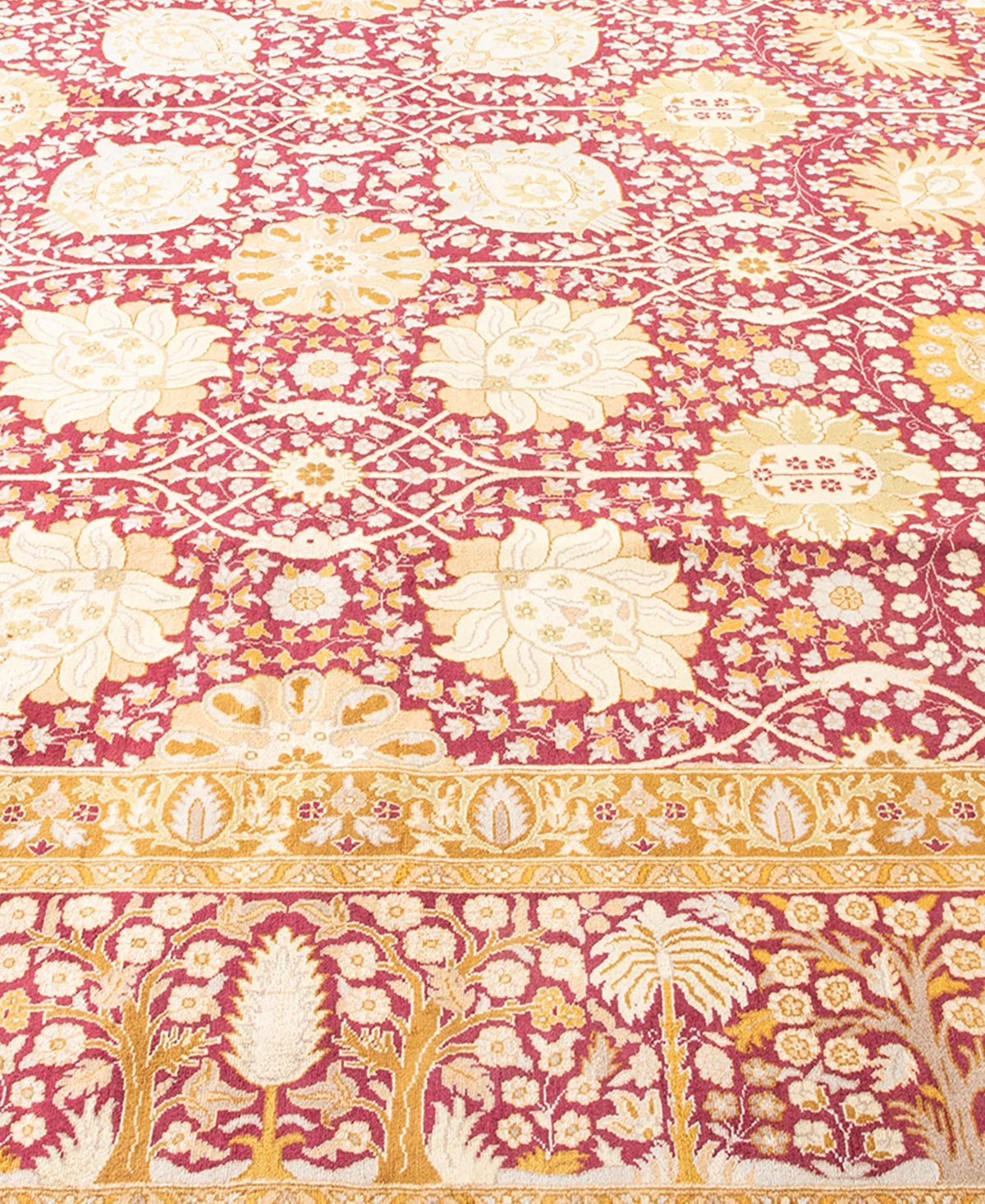 Adorn Hand Woven Rugs Mogul M1220 10'1''x13'10'' Area Rug In Purple