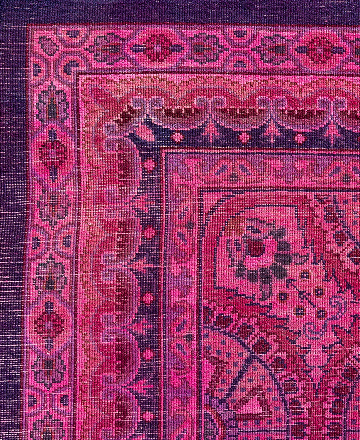 Adorn Hand Woven Rugs Fine Vibrance M930 8'x10'3'' Area Rug In Pink