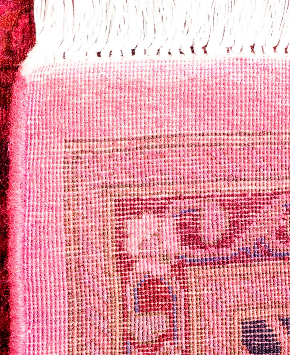 Adorn Hand Woven Rugs Fine Vibrance M1448 2'7''x6'2'' Area Rug In Pink
